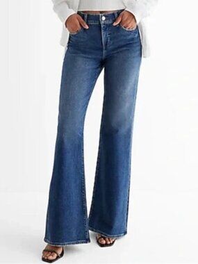 Express Flare High Rise Women's Jeans Size 4S